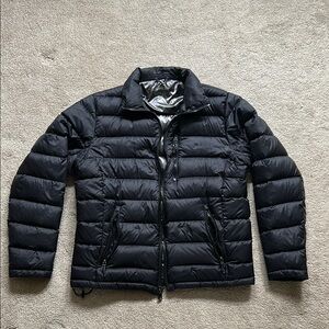 Men's Black Puffer Jacket